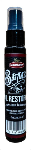 Restaurador De Plasticos Negros Oil Restorer 50ml Margrey Color Negro