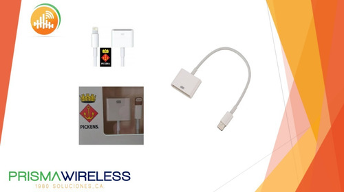 Cable Conector Lightning A Idock 30 Pines iPhone 4 5 6 + New