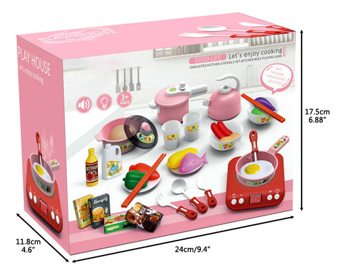 Juego De Juguetes De Cocina Eléctrico De Imitación Para Niño