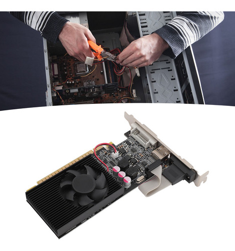 S Placa Gráfica Pci E 2gb Ddr3 64bit Para Computador