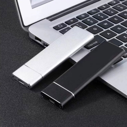 Mini Disco Rígido Externo Para Laptop De 32 Tb Ssd Prata