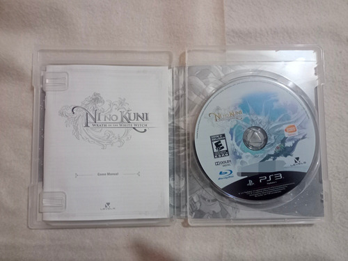 Nino Kuni Wrath Of The White With Ps3 Impecable De Colección (Usado)