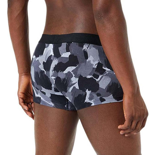 Boxer Boss Trunk Refined Calzoncillo Algodón Gris Original
