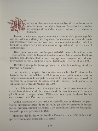 La Virgen De Candelaria En Tenerife / María Jesús Riquelme P (Usado)