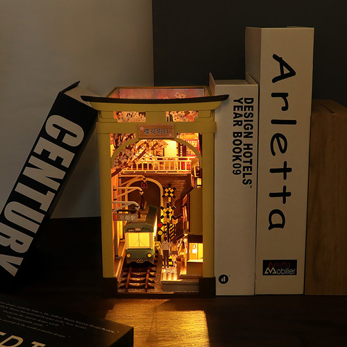 Kit De Maqueta De Construcción Japonesa En Miniatura 3d Diy