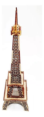 Torre Eiffel 25 Cm Fabricada En Mdf 30 Unid.+2 De 60 Cm