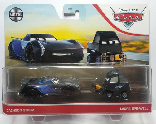 Disney Cars Jackson Storm Y Laura Spinwell