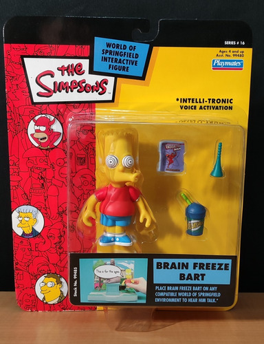 Los Simpsons Playmates - Bart Simpson Squizee