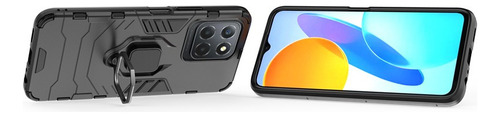 Capa Para Honor X6s X6 Multifuncional Com Vidro Filme E Anel