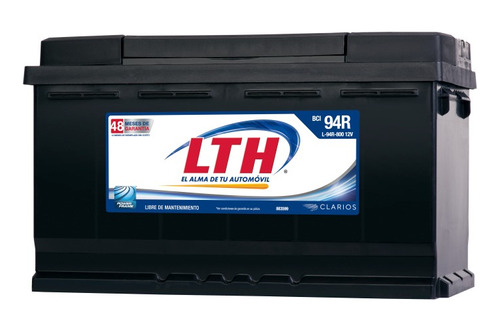 Pila De Carro Lth Modelo L-94r-800. Entrega En Atizapan.