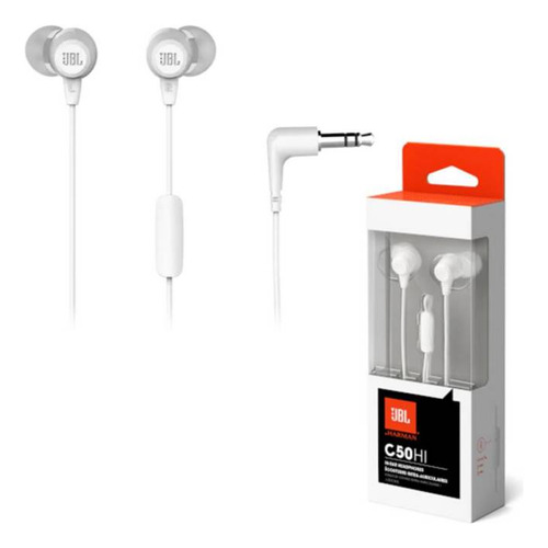 Auricular Jbl C50hi Blanco