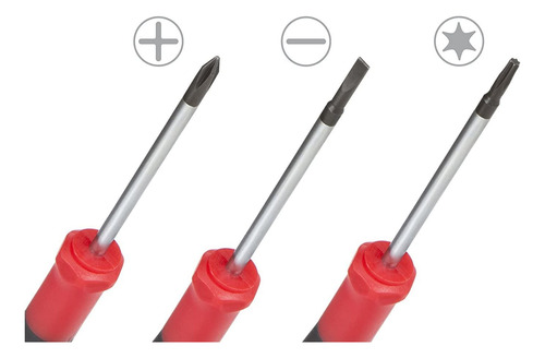Juego De Destornilladores De Precision 9 Piezas Ergonomicos