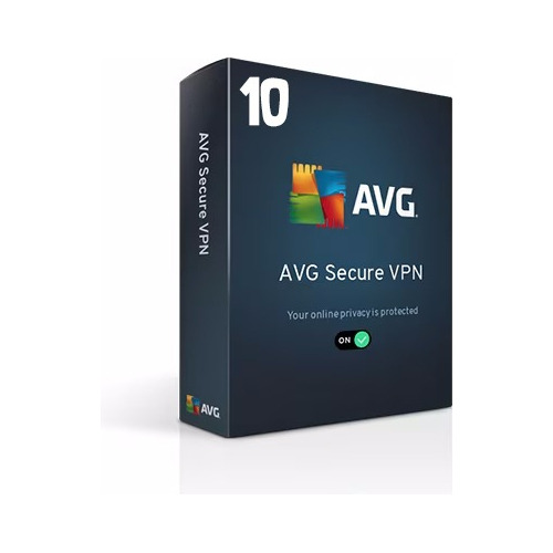 Avg Secure Vpn 10 Dispositivos 3 Años Código De Activación