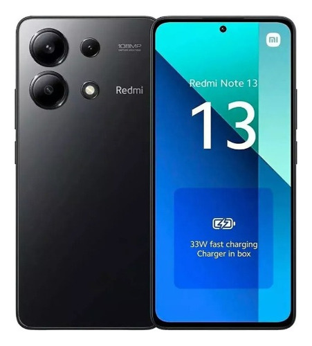 Xiaomi Redmi Note 13 (Global) 256gb 8gb + Cor Preto