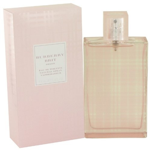 Burberry Brit Sheer 3.4 Oz Eau De Toilette Spray Para Las