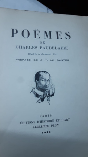 Poemes De Charles Baudelaire. Illustrado Sin Tapa