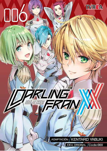 Manga Darling In The Franxx Kentaro Yabuki Ivrea Tomos Anime