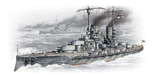 Icm Models Modelos Battleship Sms Kit De