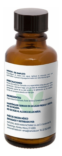 Pack Peeling Lactico, Glicolico, Ascorbico 30 % 50 Ml