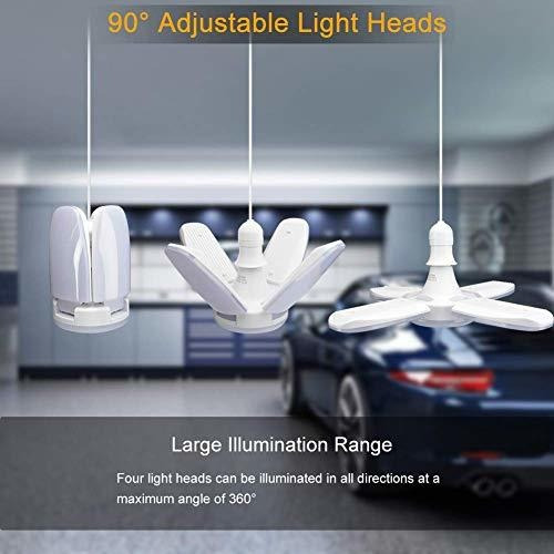 Led Garaje 60 Iluminacion Techo Bahia Deformable Ajustable 7