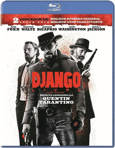 Django Livre - Blu-ray - Jamie Foxx - Christoph Waltz