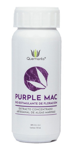 Bio-estimulante De Floración Purple Mac Quemanta 200ml