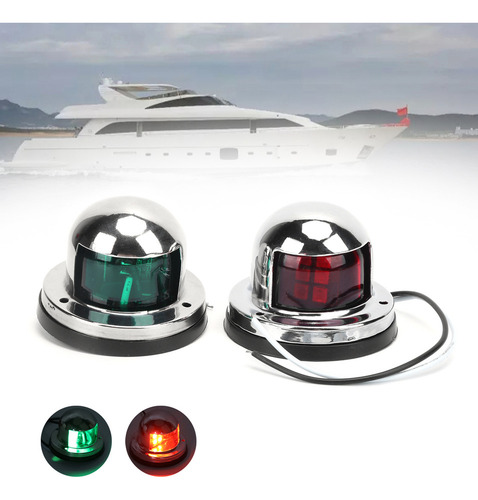 Luz Led De Navegación Marina Para 8 Barcos, Lámpara De Señal