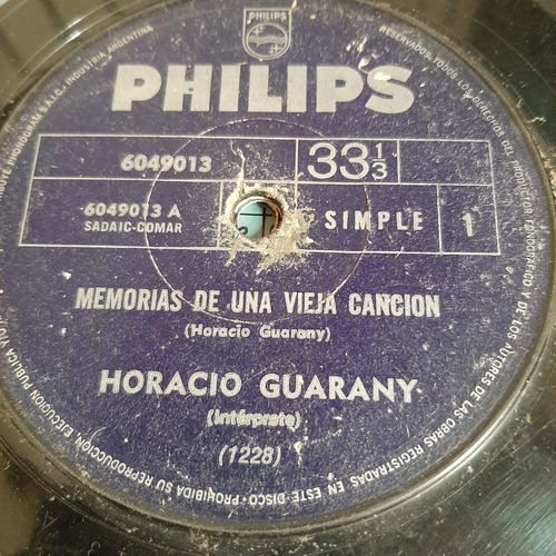 Simple Horacio Guarany Philips 9013 C17