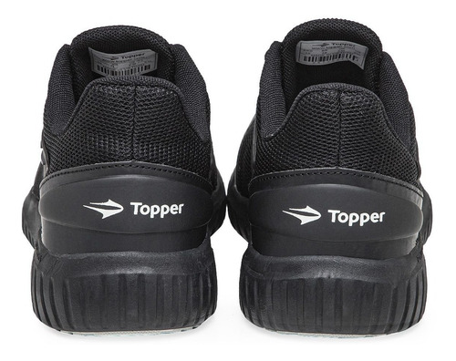 Imagen 5 de 9 de Zapatillas Topper Fast Negro Running 9770