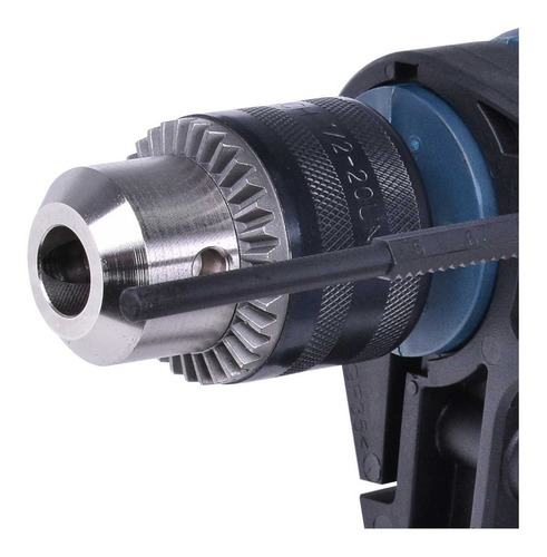 Taladro percutor eléctrico de 13mm Bosch GSB 13 RE 750W + accesorios con maletín de transporte 220V - 230V