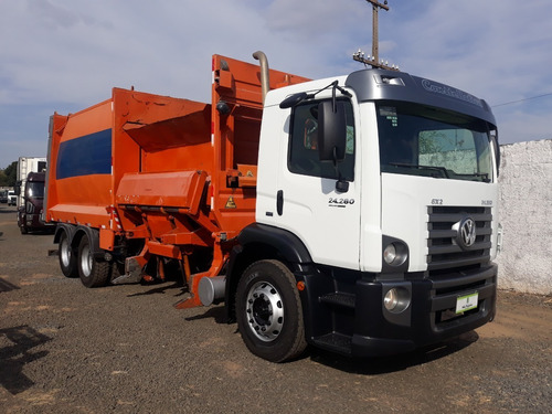 Volkswagen - Vw 24.280 - 6x2 - Compactador De Lixo Themac