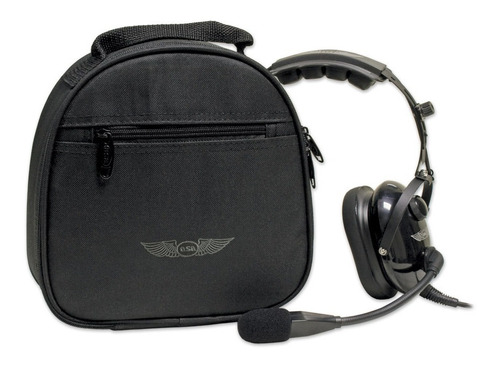 Bolsa Mochila Asa Audífonos Headset Piloto Vuelo Viaje Funda