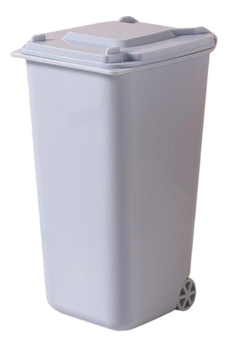 Mini Papelera Cubo De Basura Cubo De Basura Para Mesita Azul