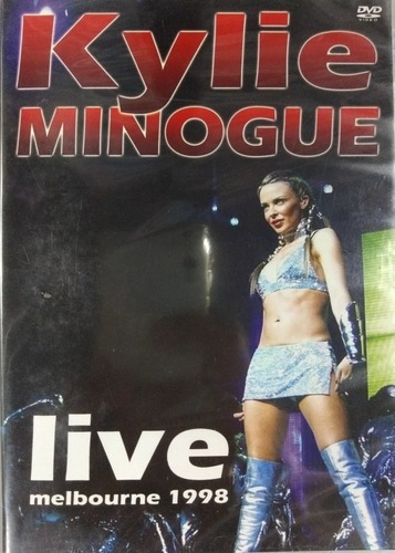 Dvd Kylie Minogue, Live Melbourne 1998, Promoção, Lacrado