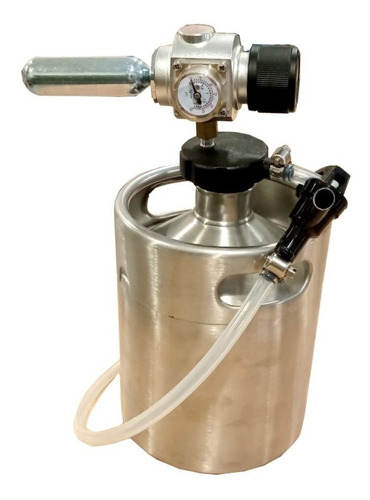 Kit Mini Keg 2lts Canilla Plástica  Cerveza Artesanal  