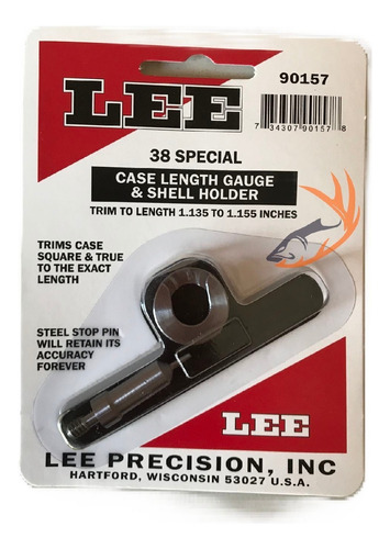 Lee Precision Gauge/holder 38 Special  Modelo 90157