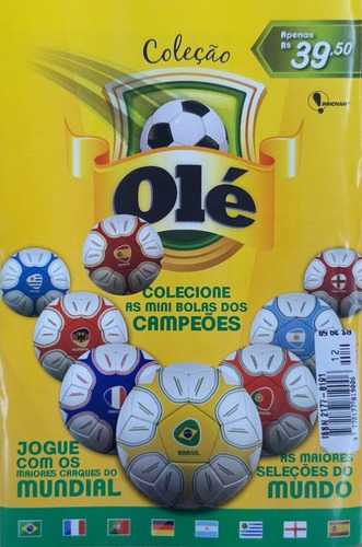 Imagem 2 de 3 de Mini Revista Das Bolas Nos Mundiais + Mini Bola - Portugal