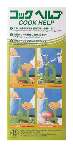 Imagen 6 de 7 de Benriner Cook Help Cortador De Vegetales En Espirales
