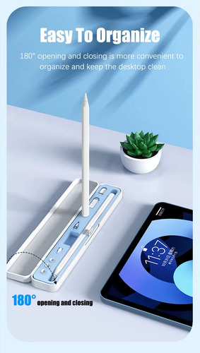 Case Estojo Compativel Com Apple Pencil E Canetas Touch