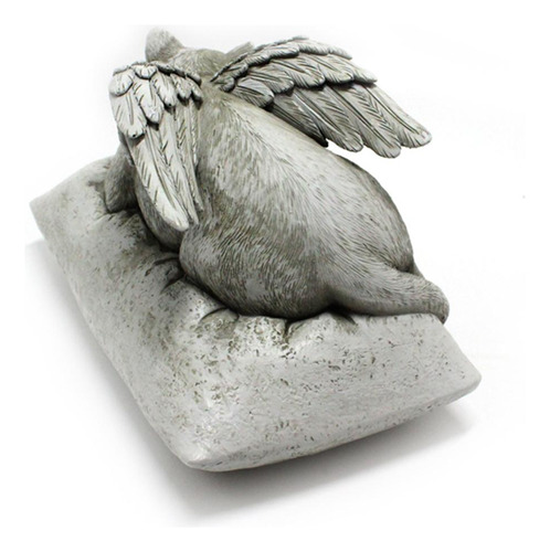 De Ángel Mascota Gato Estatua Figurita Decorativa Casa
