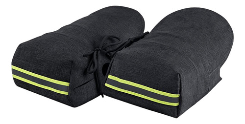 Manillar De Motocicleta De Invierno Regalo Cálido Negro