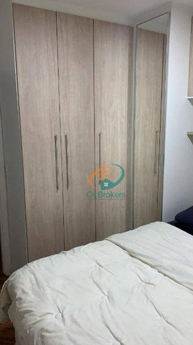 Imagem 18 de 26 de Apartamento Com 2 Dormitórios À Venda, 49 M² Por R$ 280.000,00 - Jardim Rossi - Guarulhos/sp - Ap4816