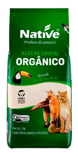 Imagem 1 de 1 de Açúcar Cristal Orgânico Native 1kg