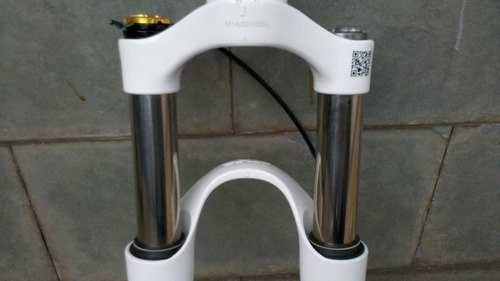 Suspensão Aro 29 Marzocchi M320 Branca 100mm Trava Guidon