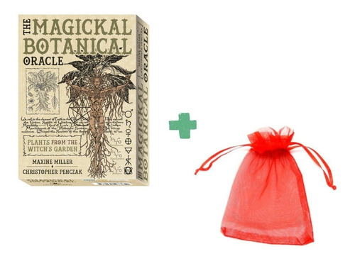Oraculo Magickal botanical - Mini guia + cartas, de Penczak Miller. Editorial LO SCARABEO, tapa blanda en inglés, 2022