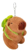 Comprar Llavero Peluche Capibara Con Capucha Fresa O Mochila Tortuga