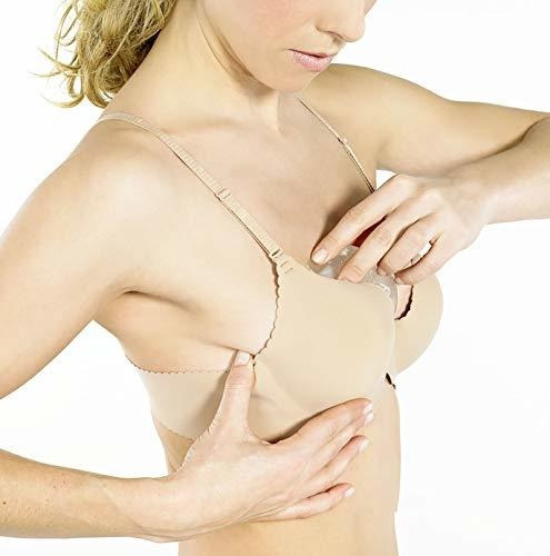 Miwoie Silicone Bra Inserts Medium Breast Push Up Inserts Waterproof Enhancers Clear Gel Push Up 