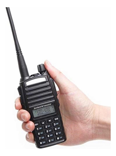 Handy Walkie Talkie Baofeng Uv82 5w 10 Km Vhf Uhf 128ch