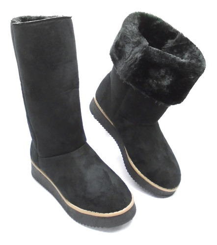 Imagen 1 de 6 de Pantubota Australiana Bota Mujer Corderito Nueva Art 678
