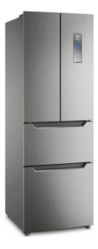 Refrigerador inverter no frost Electrolux ERFWV3HUS silver con freezer 298L 115V